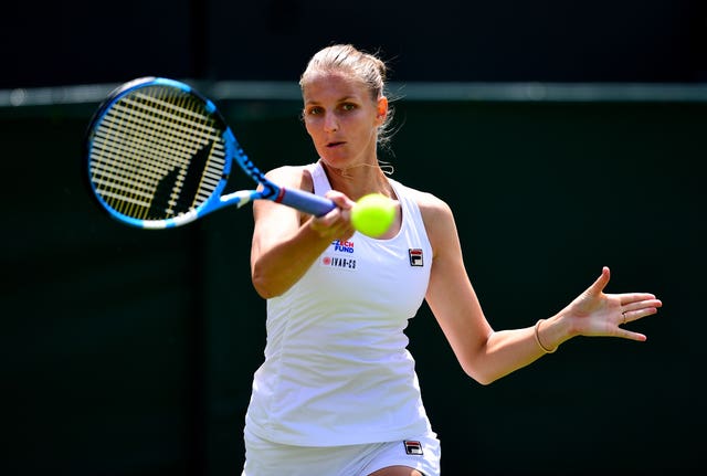 Karolina Pliskova File Photo