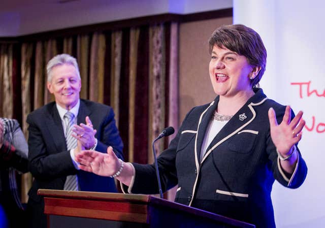 Arlene Foster elected as leader of the Democratic Unionist Party
