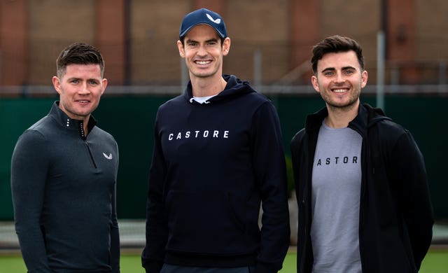 Andy Murray and Castore founders