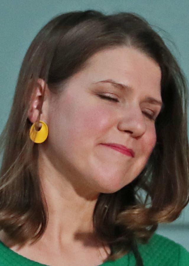 Lib Dem leader Jo Swinson started the campaign dreaming of life in Downing Street but failed to make it back to Westminster (Jane Barlow/PA)