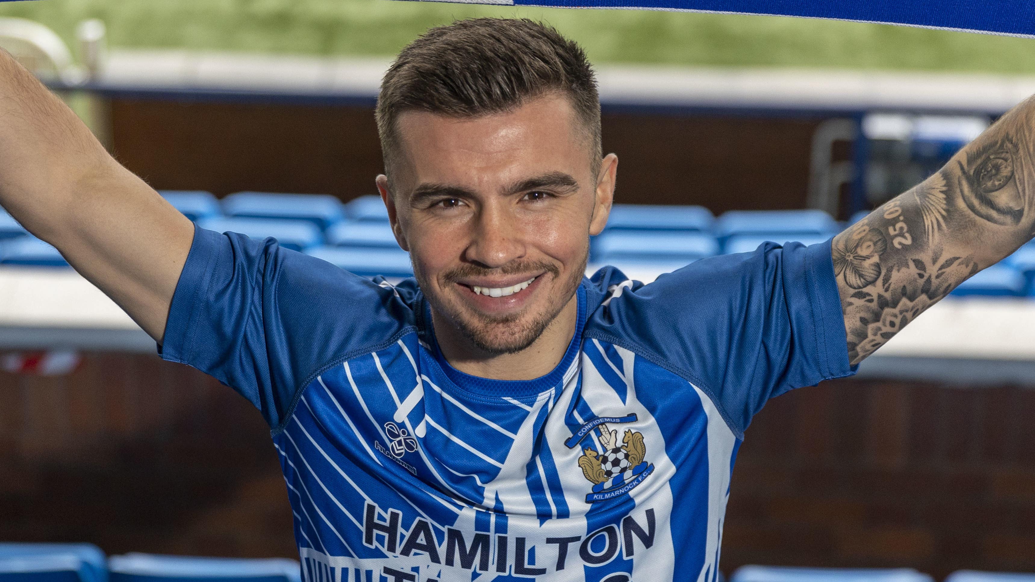 Kilmarnock’s Danny Armstrong scored the only goal (Jeff Holmes/PA)
