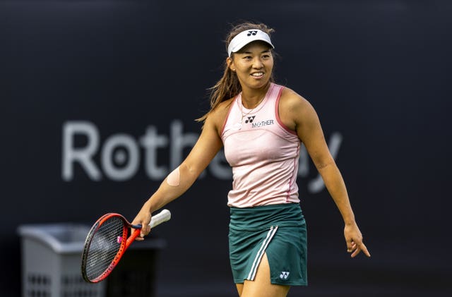 Yuriko Miyazaki will have a first taste of Wimbledon