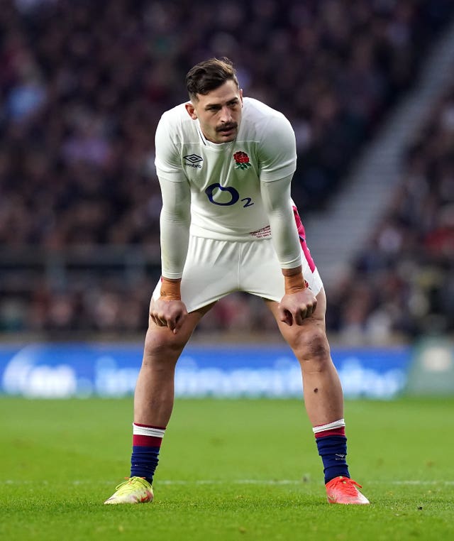 Jonny May in action for England