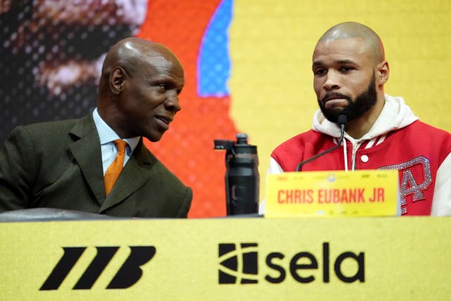 Chris Eubank Jr father Chris Eubank Sr