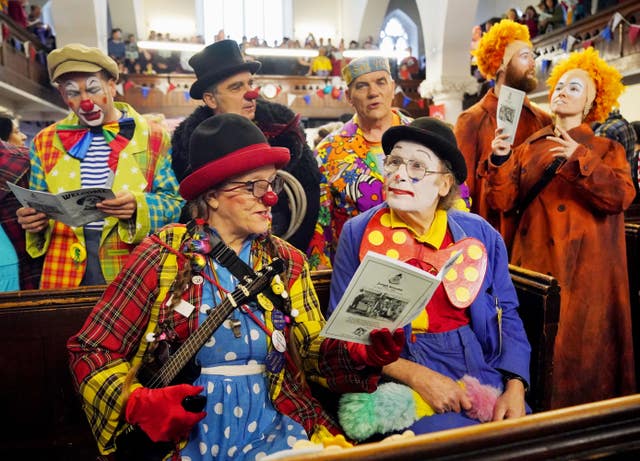 Annual Grimaldi Clown Service