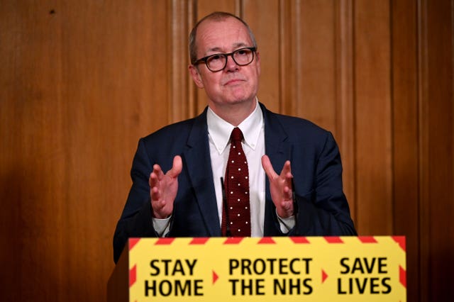 Chief scientific adviser Sir Patrick Vallance 