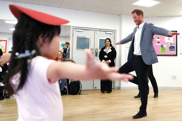 The Duke of Sussex mental health event