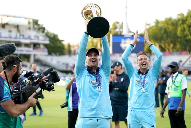Jason Roy helped England win the 50-over World Cup in 2019 (John Walton/PA)