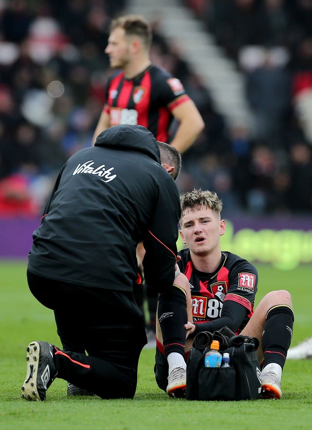 David Brooks, right, is available again following long-term injury