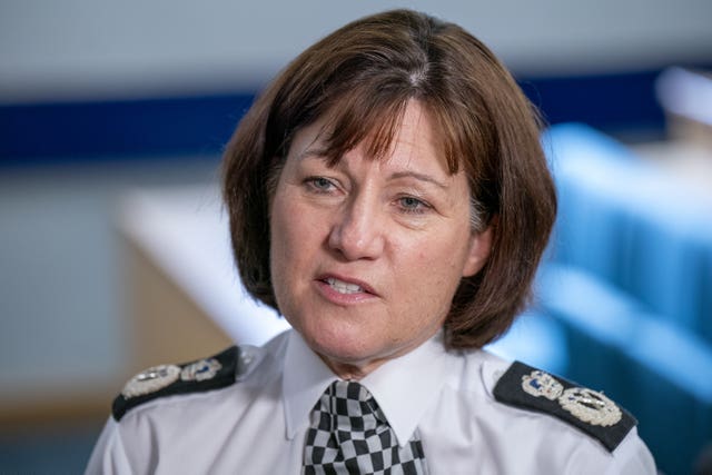 Headshot of Chief Constable Jo Farrell in uniform