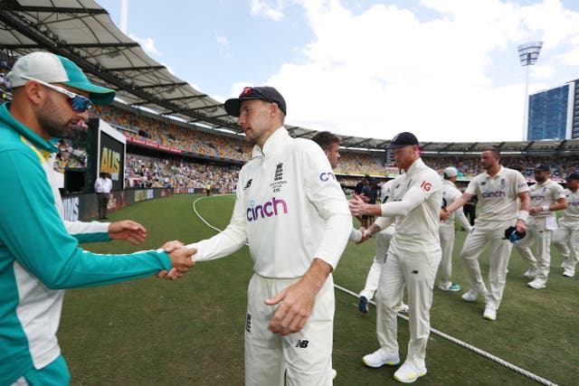 Captain Joe Root led his troops off