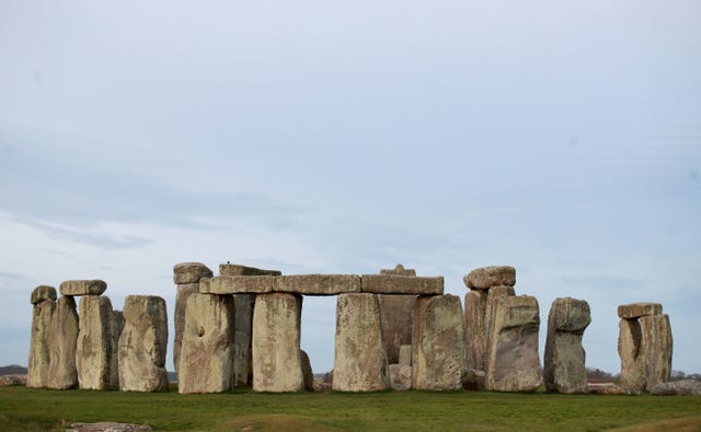 Stonehenge on Salisbury Plain in Wiltshire (Adam Davy/PA)