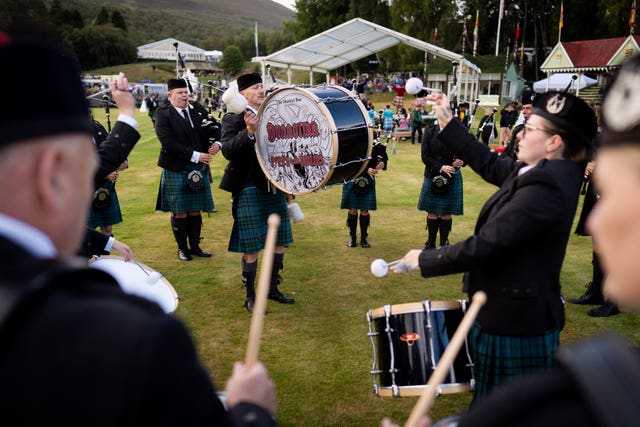 The Braemar Gathering highland games