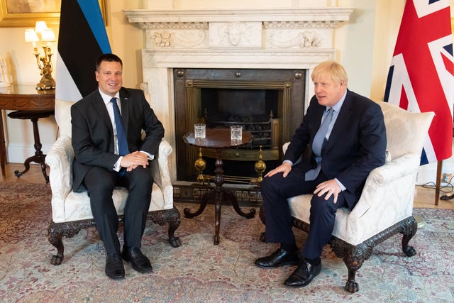 Estonian PM Juri Ratas visits UK