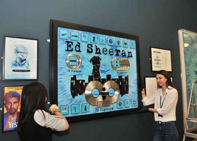 Ed Sheeran exhibition in Ipswich