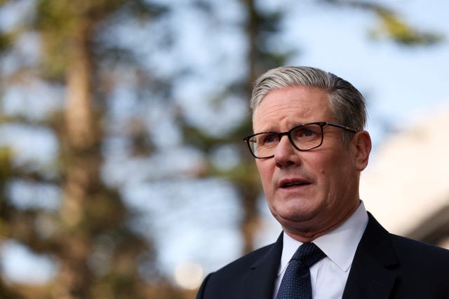 Prime Minister Sir Keir Starmer