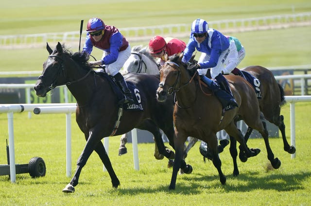 Los Angeles (left) and Anmaat will lock horns again at Ascot 