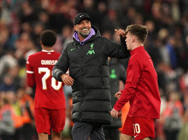 Jurgen Klopp hails Dominik Szoboszlai after bright start to Liverpool career