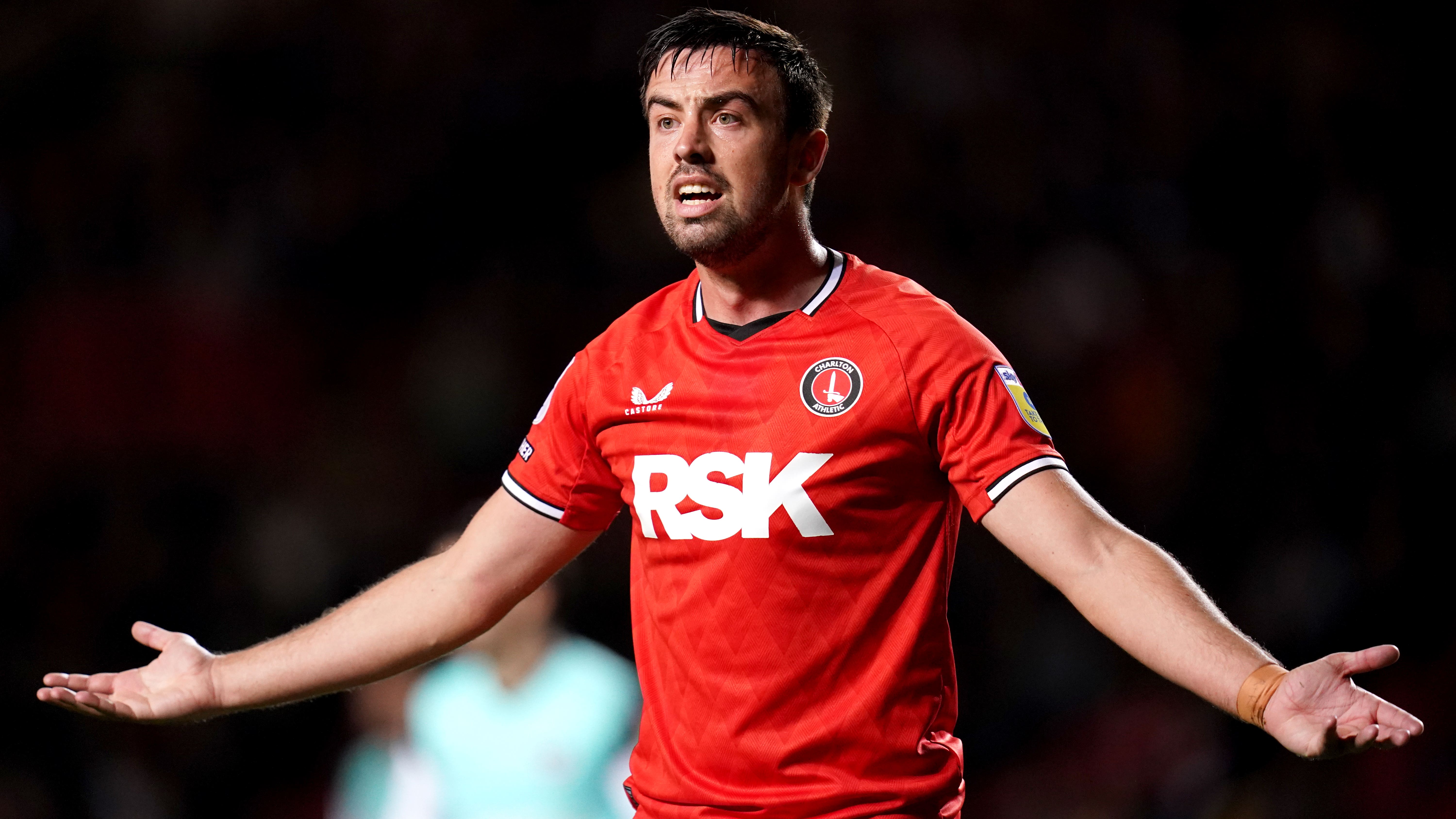 Former Charlton defender Eoghan O’Connell scored Wrexham’s winner at Altrincham (John Walton/PA)