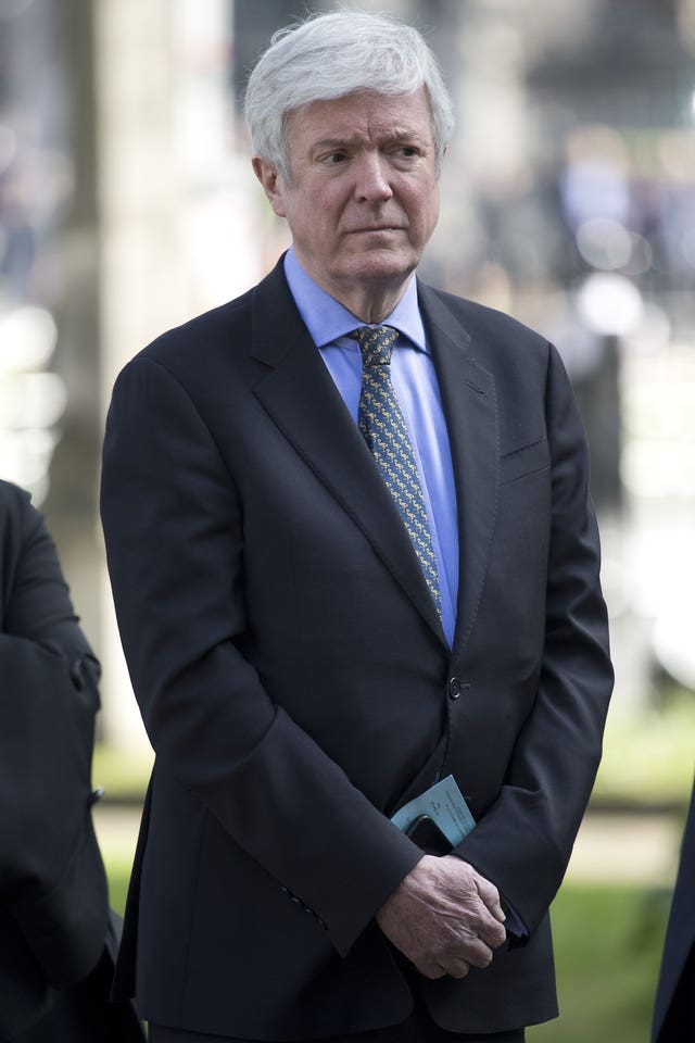 Outgoing director-general Lord Tony Hall 