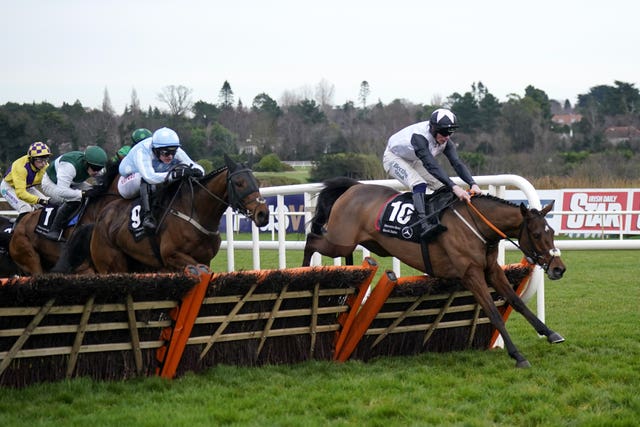 Kargese (left) had only Kala Conti ahead of her on debut for Willie Mullins