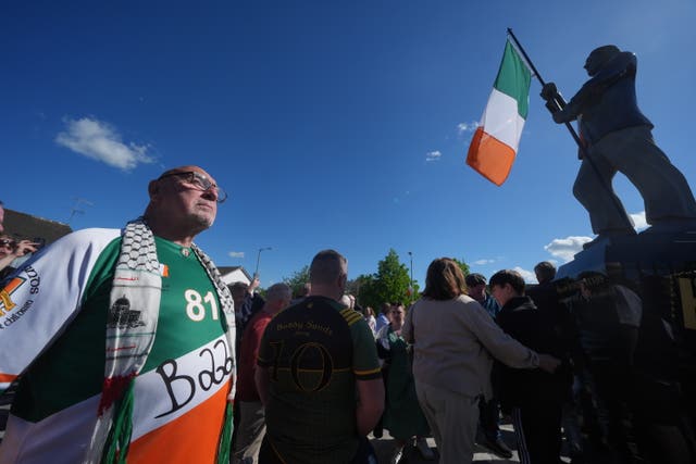 Bobby Sands Statue unveiled