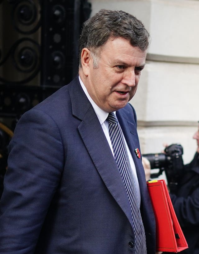 Work and Pensions Secretary Mel Stride