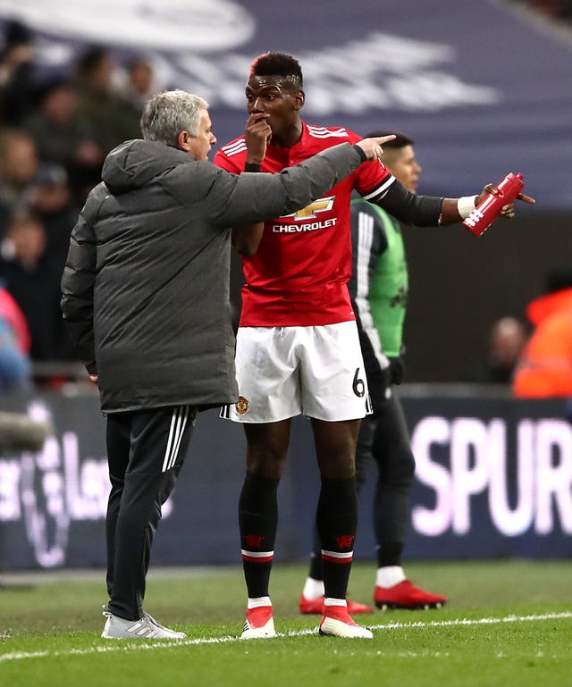 Jose Mourinho and Paul Pogba File Photo