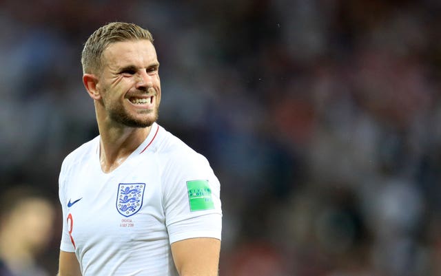 Jordan Henderson is one of two England players suspended for the game in Spain.