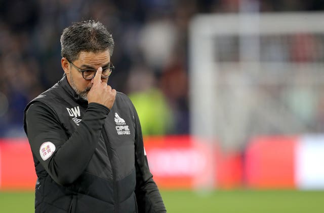 Huddersfield manager David Wagner was left to contemplate another home match in which his side failed to score (Richard Sellers/PA).