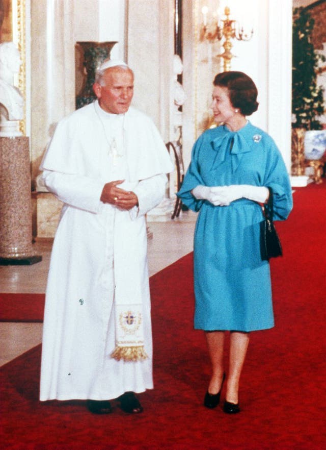 Meeting Pope John Paul II