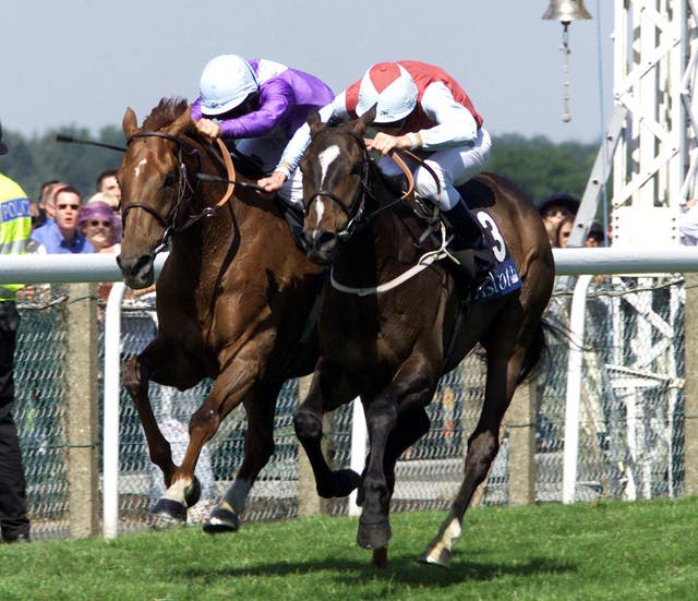 Royal Rebel and Johnny Murtagh (right) winning the Gold Cup