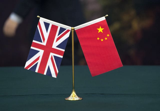 Tension between the UK and China has increased in recent months