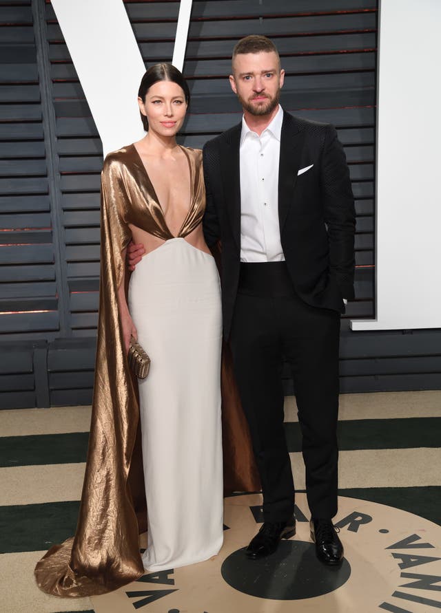 Justin Timberlake and Jessica Biel