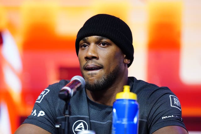 Anthony Joshua's fight on March 8 will be his fourth in the space of 11 months (Zac Goodwin/PA)