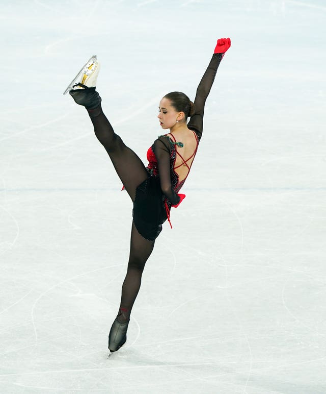 Valieva was cleared to compete in the individual figure-skating event in Beijing but finished fourth