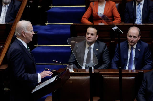 President Biden visit to the island of Ireland