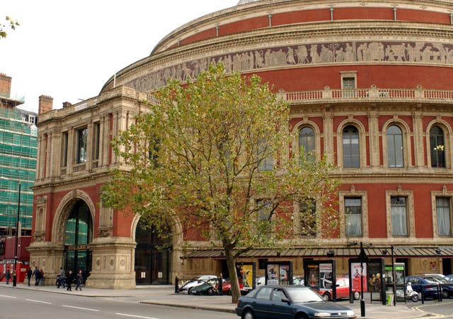 General View of the Royal Albert Hall in London 