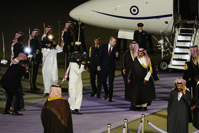 Prince of Wales visits Saudi Arabia – Day 1