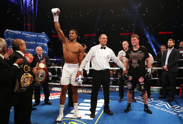 Anthony Joshua was a clinical winner