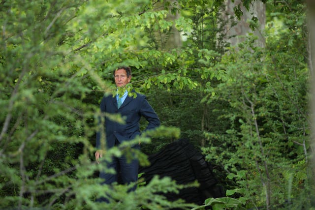 Monty Don says gardening has been important for his battle with depression (Yui Mok/PA)
