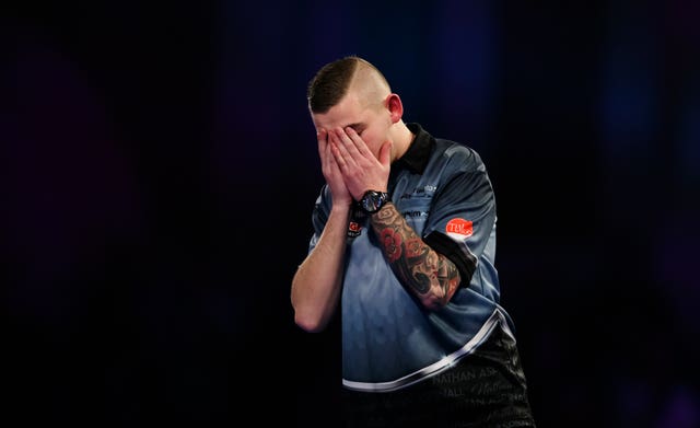 Nathan Aspinall continued his fine debut at Ally Pally 