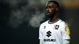 Mo Eisa struck twice for MK Dons (Mike Egerton/PA)