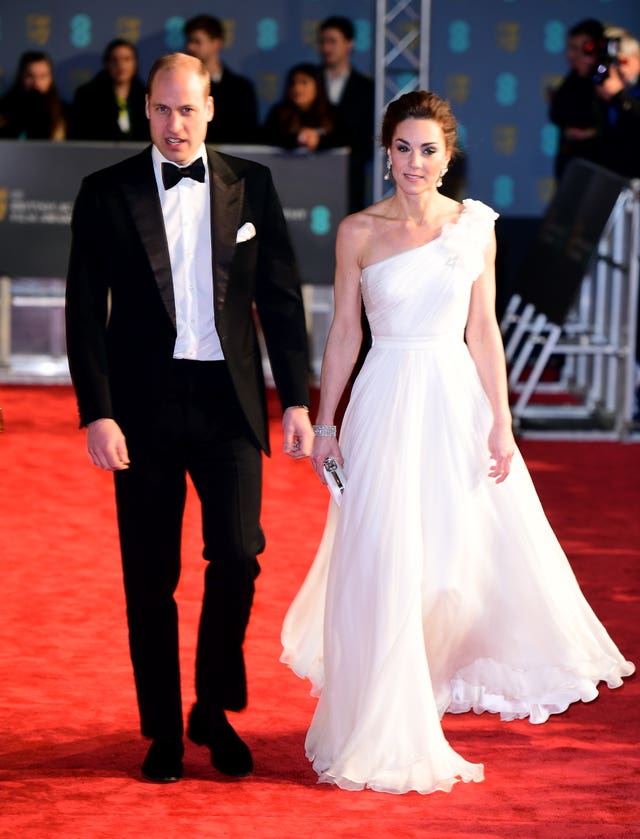 William and Kate at the 72nd British Academy Film Awards 