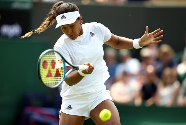 Naomi Osaka has twice reached the third round of Wimbledon