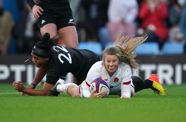 England laid down a marker ahead of next year’s World Cup with a comprehensive 43-12 victory over reigning champions New Zealand