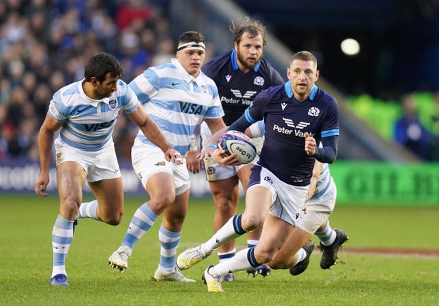 Finn Russell impressed against Argentina 