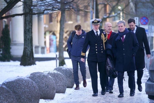 Keir Starmer visit to Estonia