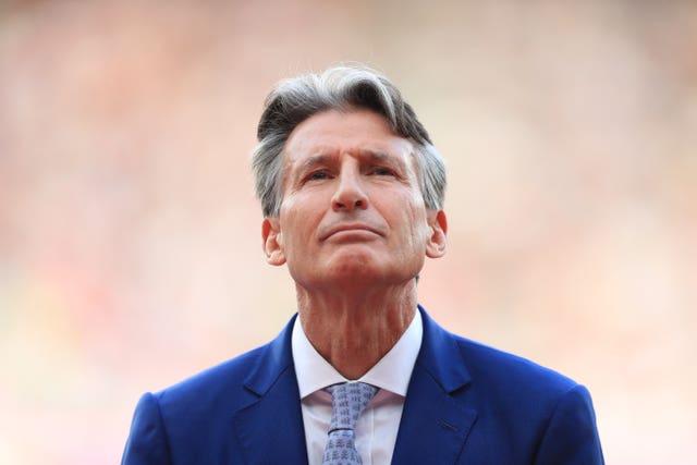 Lord Coe is the president of the IAAF