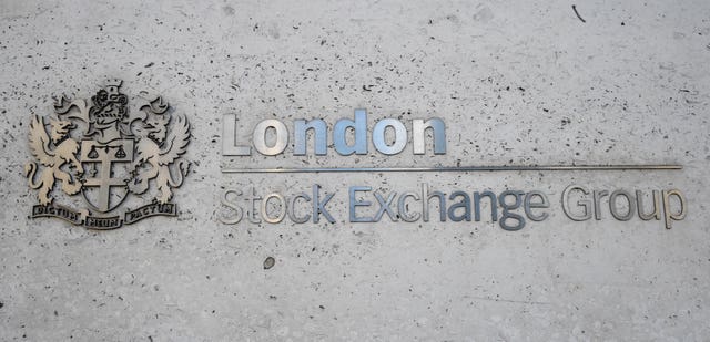 London Stock Exchange sign